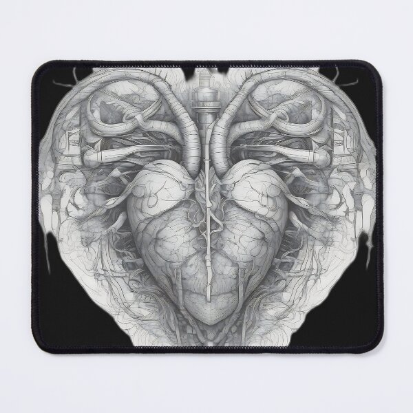 Item preview, Mechanical Heart of the Void Etching designed and sold by DarkOriginArts.