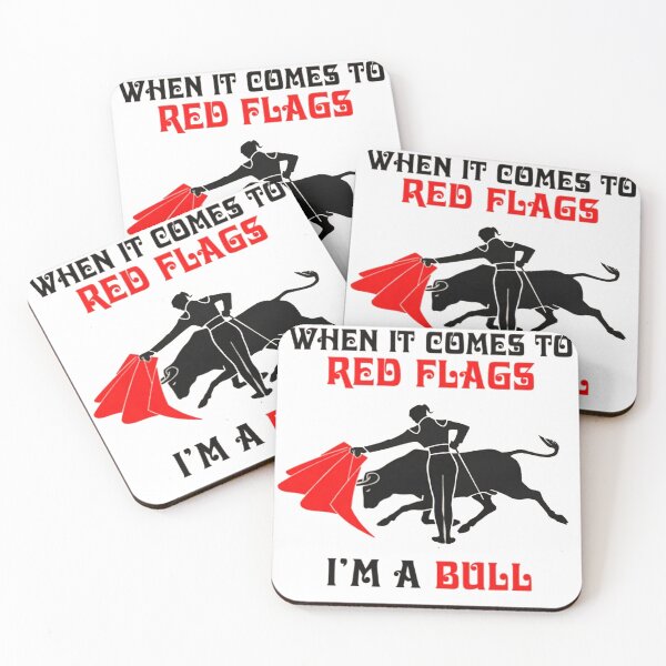 Item preview, red flag designed and sold by cocaynecowboy.
