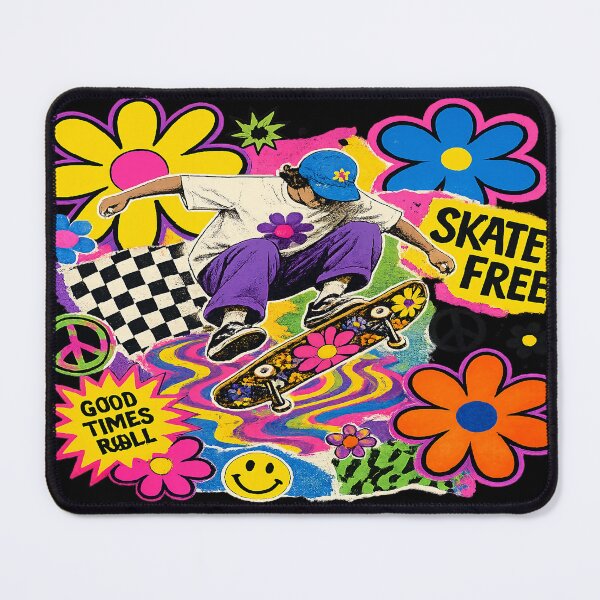 Item preview, Psychedelic Skater - Skateboarding Lovers, fun designed and sold by MTBSkaterLoversTees.