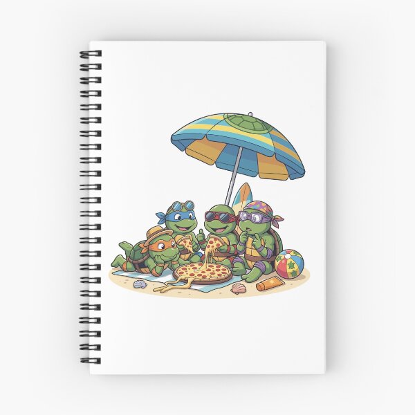 Item preview, Beach Pizza Party - Summer Mutant Ninja Turtles Vacation designed and sold by Krasnovaovaova.