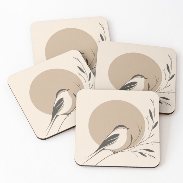 Item preview, Minimalist Bird – Modern Nature Art designed and sold by Dogandesighn.