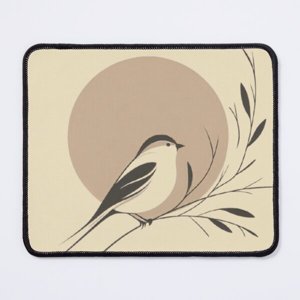 Item preview, Minimalist Bird – Modern Nature Art designed and sold by Dogandesighn.