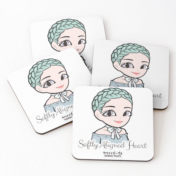 Item preview, Pastel Power Crew Softly Aligned Heart designed and sold by P-L-Sardines.