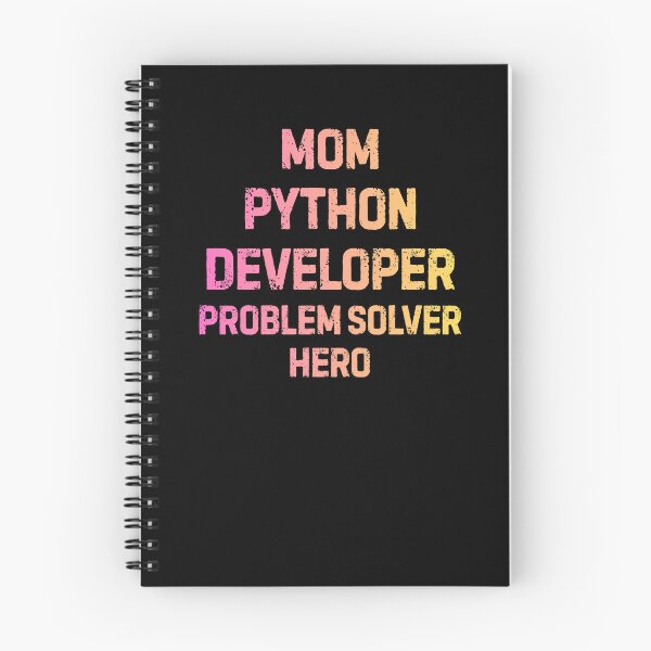 Item preview, Mom Python Developer Problem Solver Hero Coding Gift designed and sold by Yuli Club.
