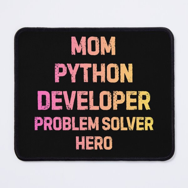 Item preview, Mom Python Developer Problem Solver Hero Coding Gift designed and sold by Yuli Club.