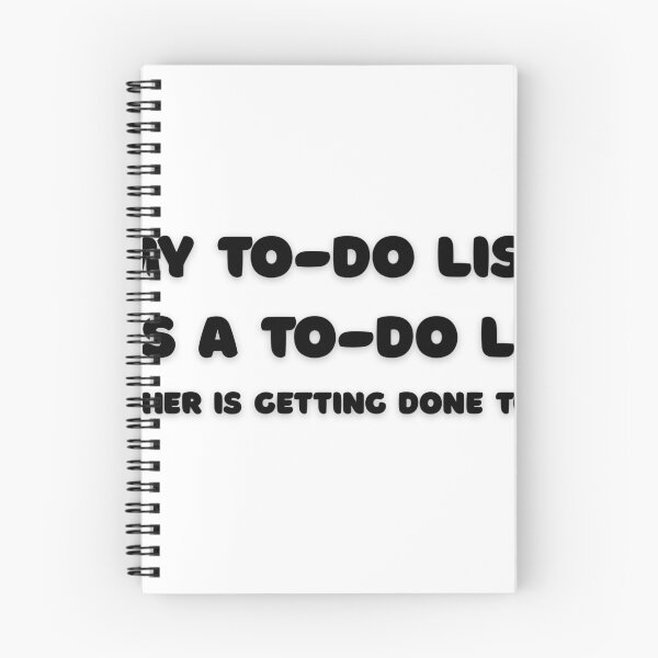 Item preview, My To-Do List Has a To-Do List – Funny ADHD Gift designed and sold by CHAOS_CLUB.
