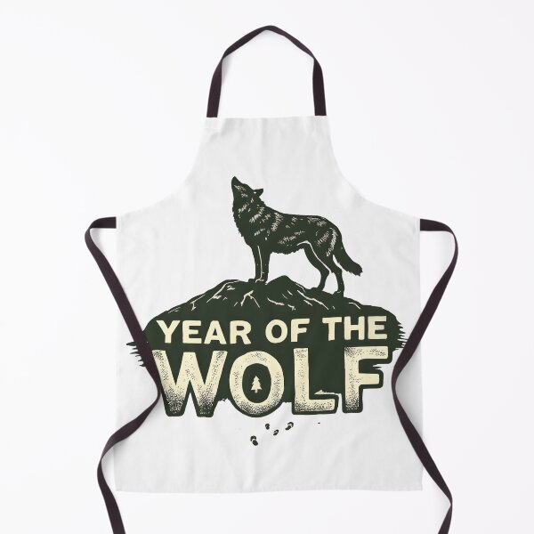 Item preview, Year of the Wolf Thru Hiker Tee designed and sold by NorthingShop.