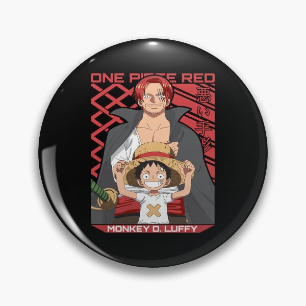 Item preview, One Piece Red Monkey D. Luffy Shanks  designed and sold by HBZ-DESIGN.