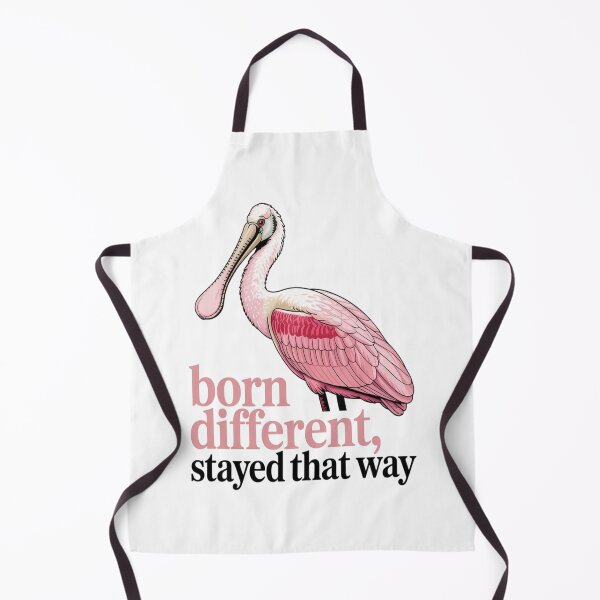 Item preview, Roseate Spoonbill Unique Beak Pink Bird "Born Different, Stayed That Way" Exotic Bird Lover Gift T-Shirt designed and sold by Max Store.