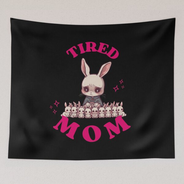 Item preview, Tired Mom designed and sold by PatronesKawai.