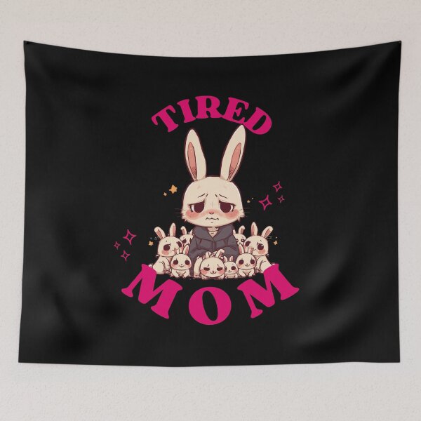 Item preview, Tired Mom designed and sold by PatronesKawai.