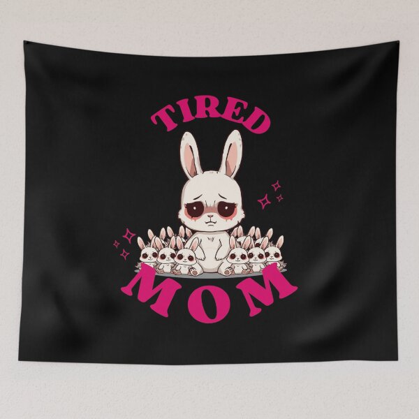 Item preview, Tired Mom designed and sold by PatronesKawai.