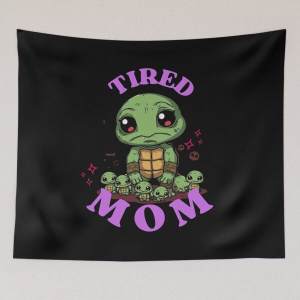 Item preview, Tired Mom designed and sold by PatronesKawai.