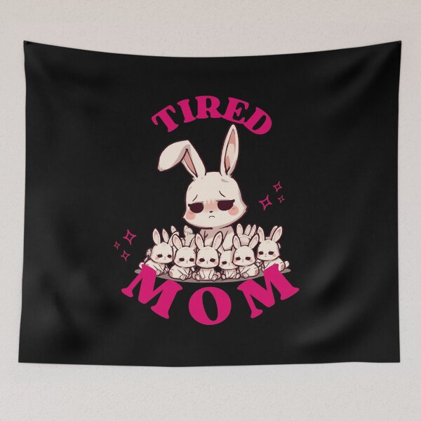Item preview, Tired Mom designed and sold by PatronesKawai.