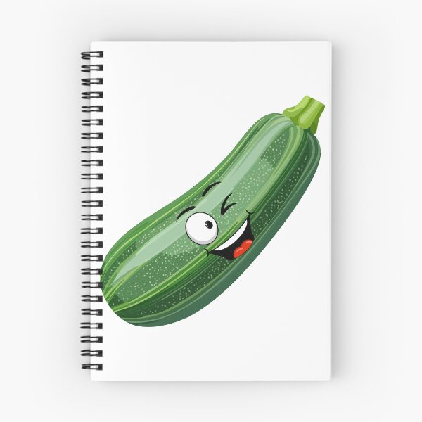 Item preview,  Zucchini Kawaii Character | Funny Courgette Cartoon Design | Healthy Veggie Aesthetic Sticker designed and sold by Pandey14.