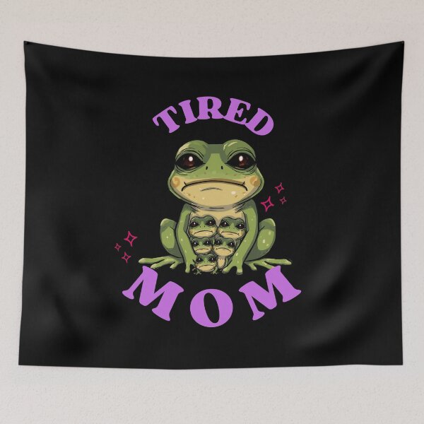 Item preview, Tired Mom designed and sold by PatronesKawai.