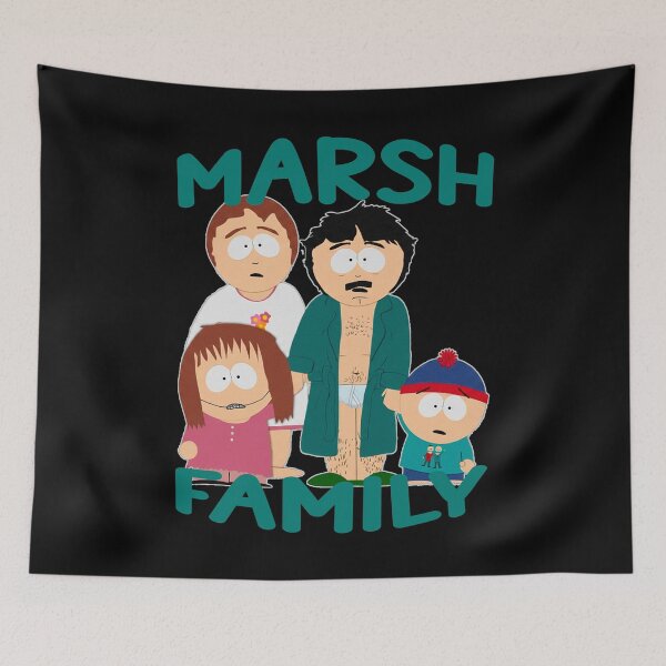 Item preview, Marsh Family | South Park designed and sold by Crimson Dawn.