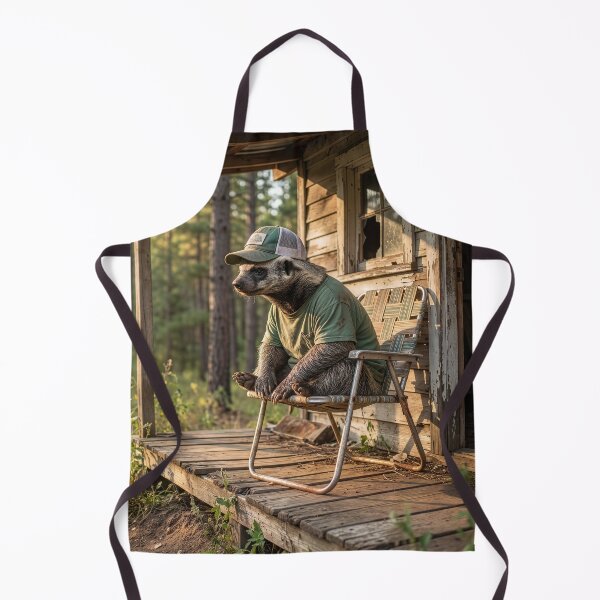 Item preview, Honey Badger Daydreams on His Porch designed and sold by Tridentulus.