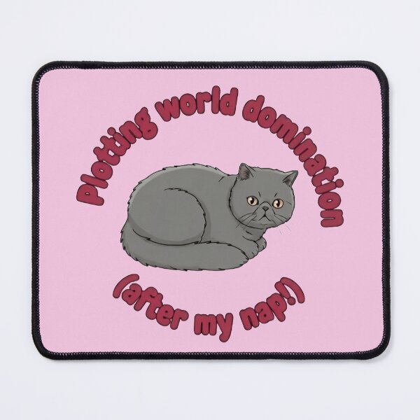 Item preview, Martin the Cat — Plotting world domination (after my nap!) designed and sold by naughty-raccoon.