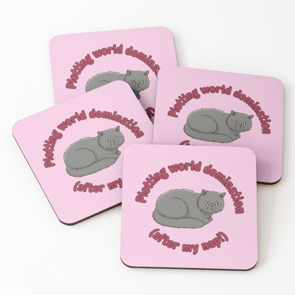 Item preview, Martin the Cat — Plotting world domination (after my nap!) designed and sold by naughty-raccoon.