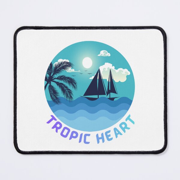 Item preview, Retro Beach Yacht Club - Tropic Heart Summer Aesthetic designed and sold by MagySale.