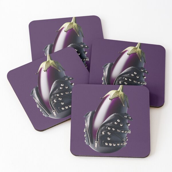 Artikelvorschau, Rocker Eggplant – Rocker Surreal Art entworfen und verkauft von Vibranta Studio.
