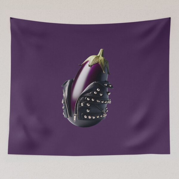 Item preview, Rocker Eggplant – Rocker Surreal Art designed and sold by Vibranta Studio.