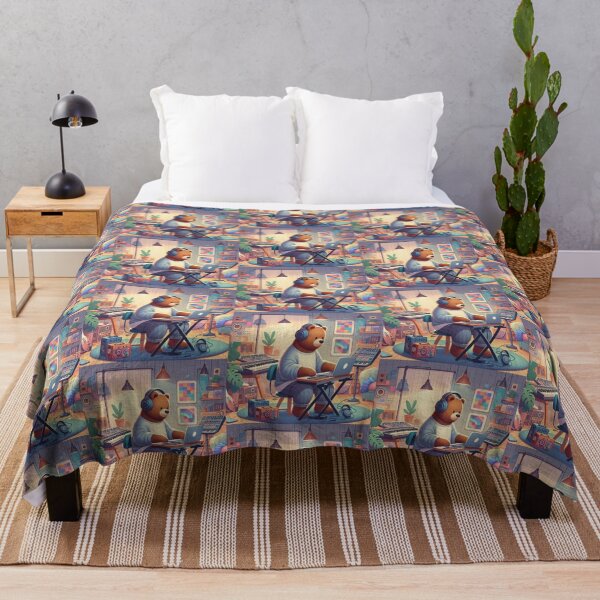 Item preview, Bear Music Producer – Cozy Studio Art designed and sold by Dogandesighn.
