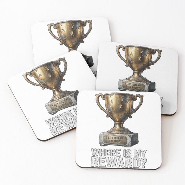 Item preview, I Got Out Of Bed Today Trophy Reward designed and sold by Wit & Wear.