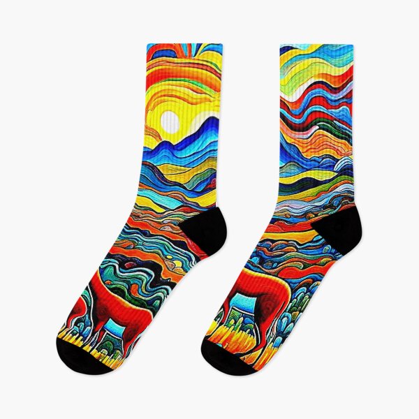 Item preview, Guanacos at sunset designed and sold by George Hutton Hunter.