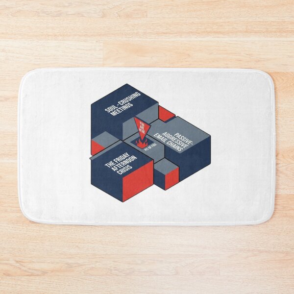 Item preview, The Reality of Corporate Office Life Cubes designed and sold by Wit & Wear.