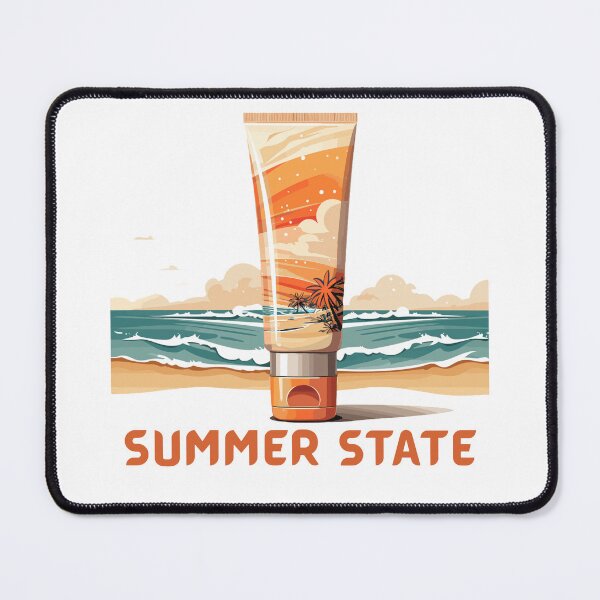 Item preview, Summer State Mind - Retro Sunscreen Beach Aesthetic Art designed and sold by MagySale.