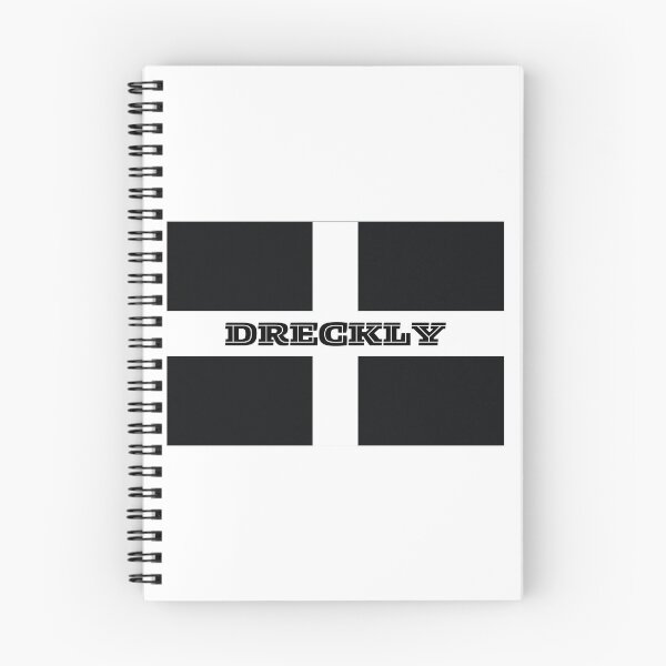 Item preview, Dreckly – Cornish Slang on St Piran’s Flag designed and sold by S-and-W-4ever.