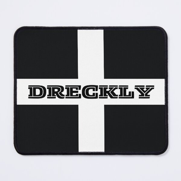Item preview, Dreckly – Cornish Slang on St Piran’s Flag designed and sold by S-and-W-4ever.