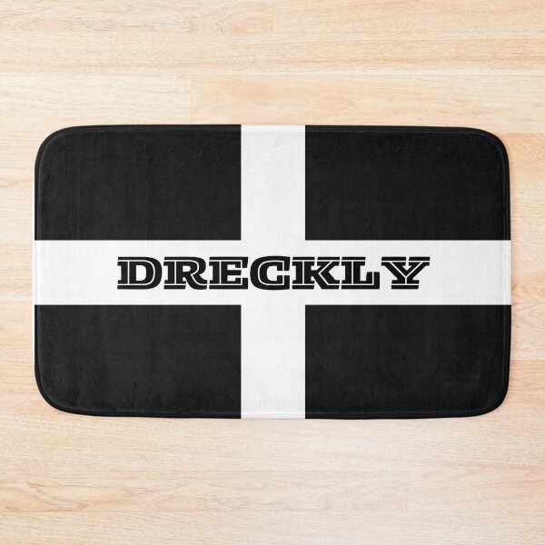 Item preview, Dreckly – Cornish Slang on St Piran’s Flag designed and sold by S-and-W-4ever.