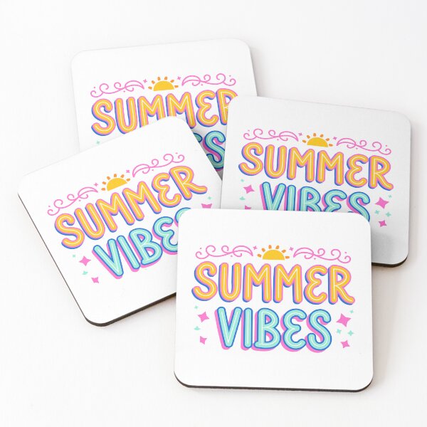 Item preview, Summer Vibes Retro Pop Art - Vibrant Typography & Sun Aesthetic designed and sold by MagySale.