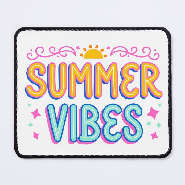 Item preview, Summer Vibes Retro Pop Art - Vibrant Typography & Sun Aesthetic designed and sold by MagySale.