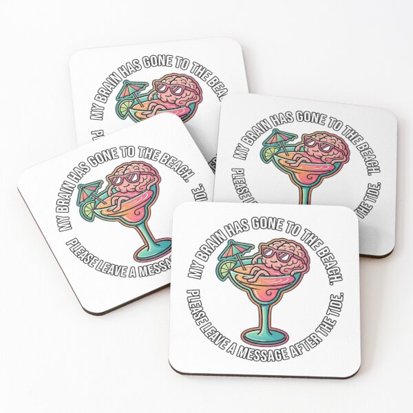 Item preview, My Brain Has Gone To The Beach Tropical Humor designed and sold by Wit & Wear.