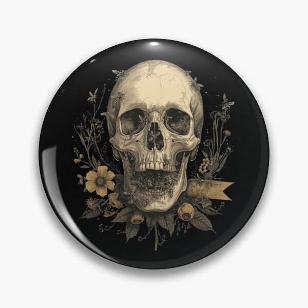 Item preview, Bees and skull designed and sold by Tragedyshop.