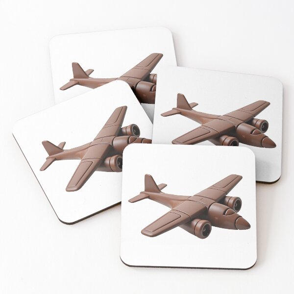 Item preview, Chocolate airplane printed on designed and sold by Marcu Ioachim.