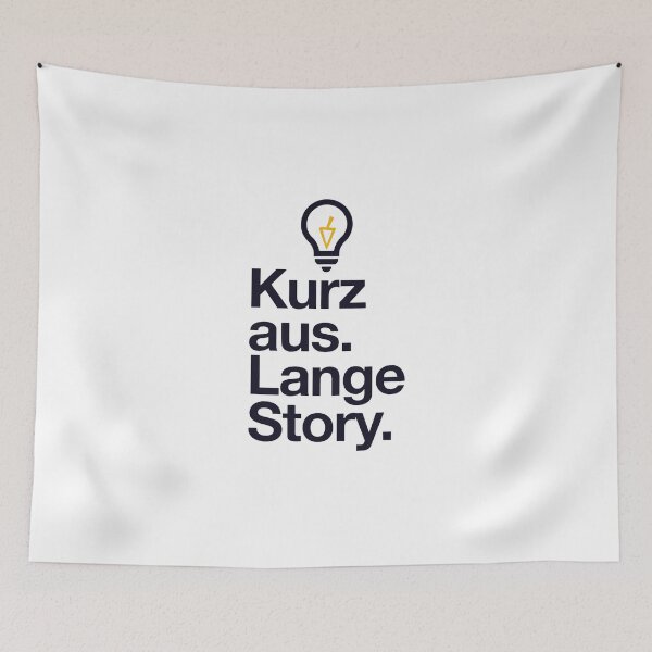 Item preview, Funny Electrician Quote – “Kurz aus. Lange Story.” T-Shirt designed and sold by WattSarkasmus.