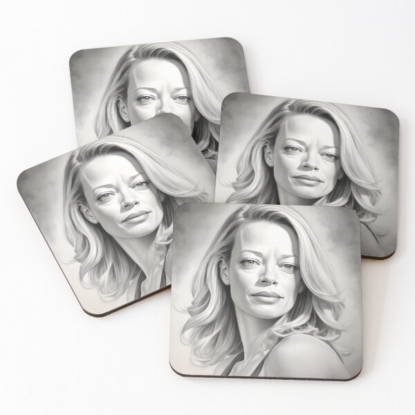 Item preview, Jeri Ryan designed and sold by WorldofCharcoal.