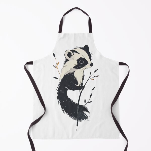 Item preview, Rustic Linocut Badger Wildlife Branch Wall Art Print designed and sold by BestChoiceService.