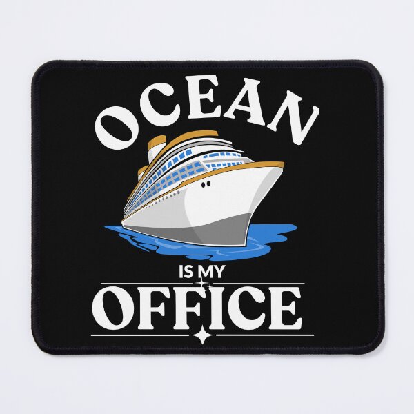 Item preview, Ocean Is My Office – Cruise Life, Beach Vacation, Out of Office Travel Design, Ocean Lover Shirt designed and sold by The Sea Side .
