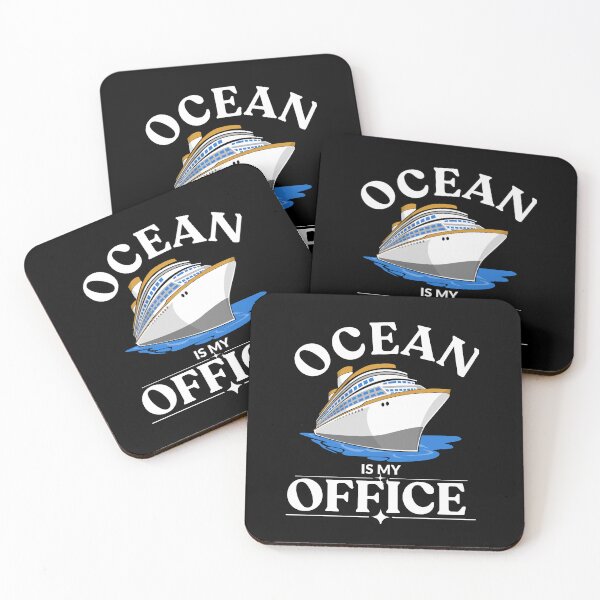 Item preview, Ocean Is My Office – Cruise Life, Beach Vacation, Out of Office Travel Design, Ocean Lover Shirt designed and sold by The Sea Side .