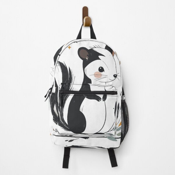 Item preview, High Contrast Cute Baby Skunk Portrait Wall Art Print designed and sold by BestChoiceService.