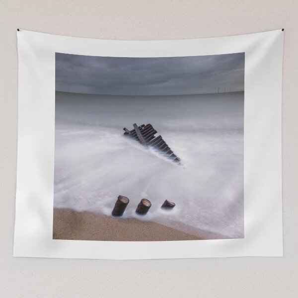 Item preview, Caister Beach Sea Defences  designed and sold by dp-images.