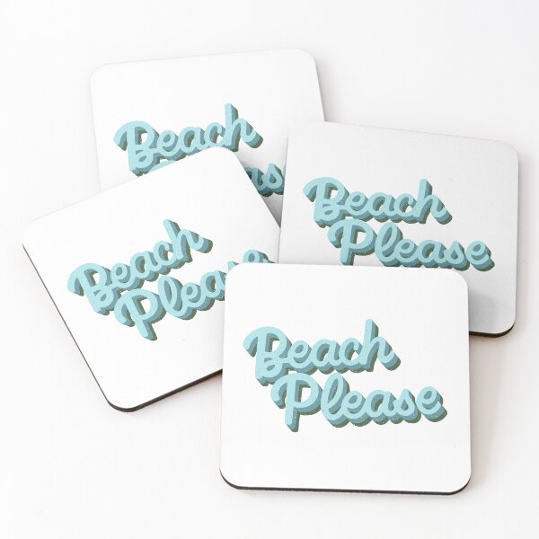 Item preview, Beach Please Retro 3D Typography - Vintage Summer Slogan designed and sold by MagySale.
