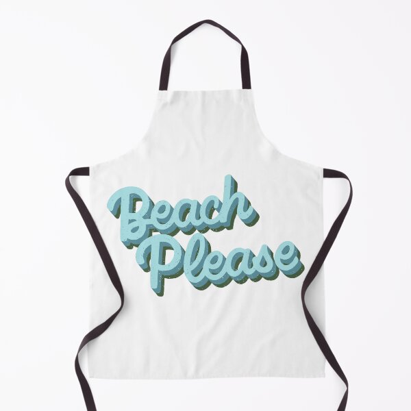 Item preview, Beach Please Retro 3D Typography - Vintage Summer Slogan designed and sold by MagySale.