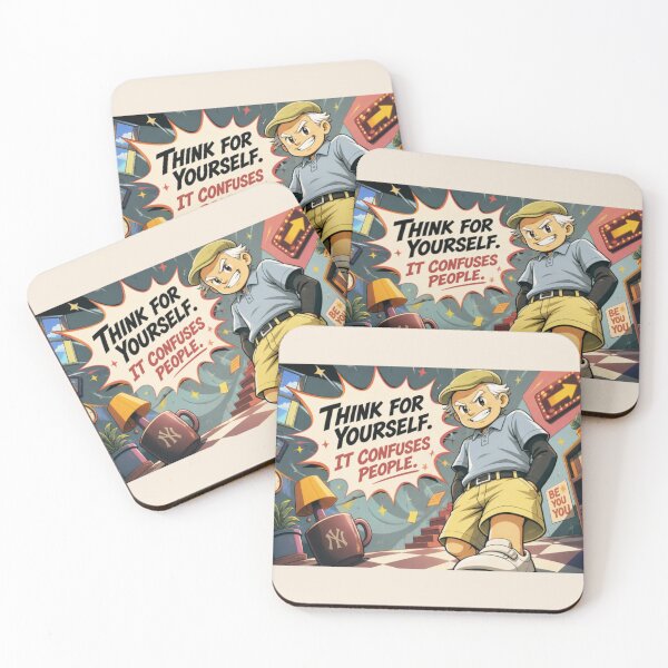 Item preview, Think for yourself. designed and sold by Fifty2Skidoo.